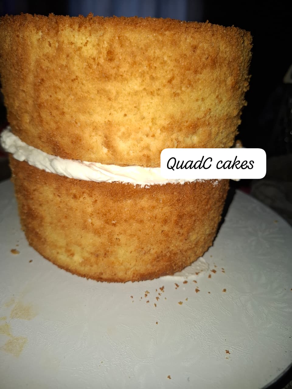 QuadC Cakes – sponge stack