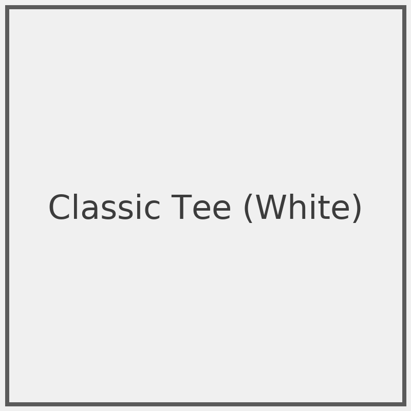 Classic Tee (White)
